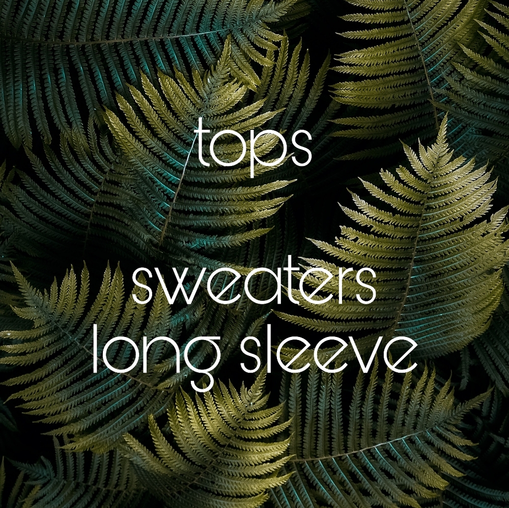 Vests, sweaters, long sleeves...more!